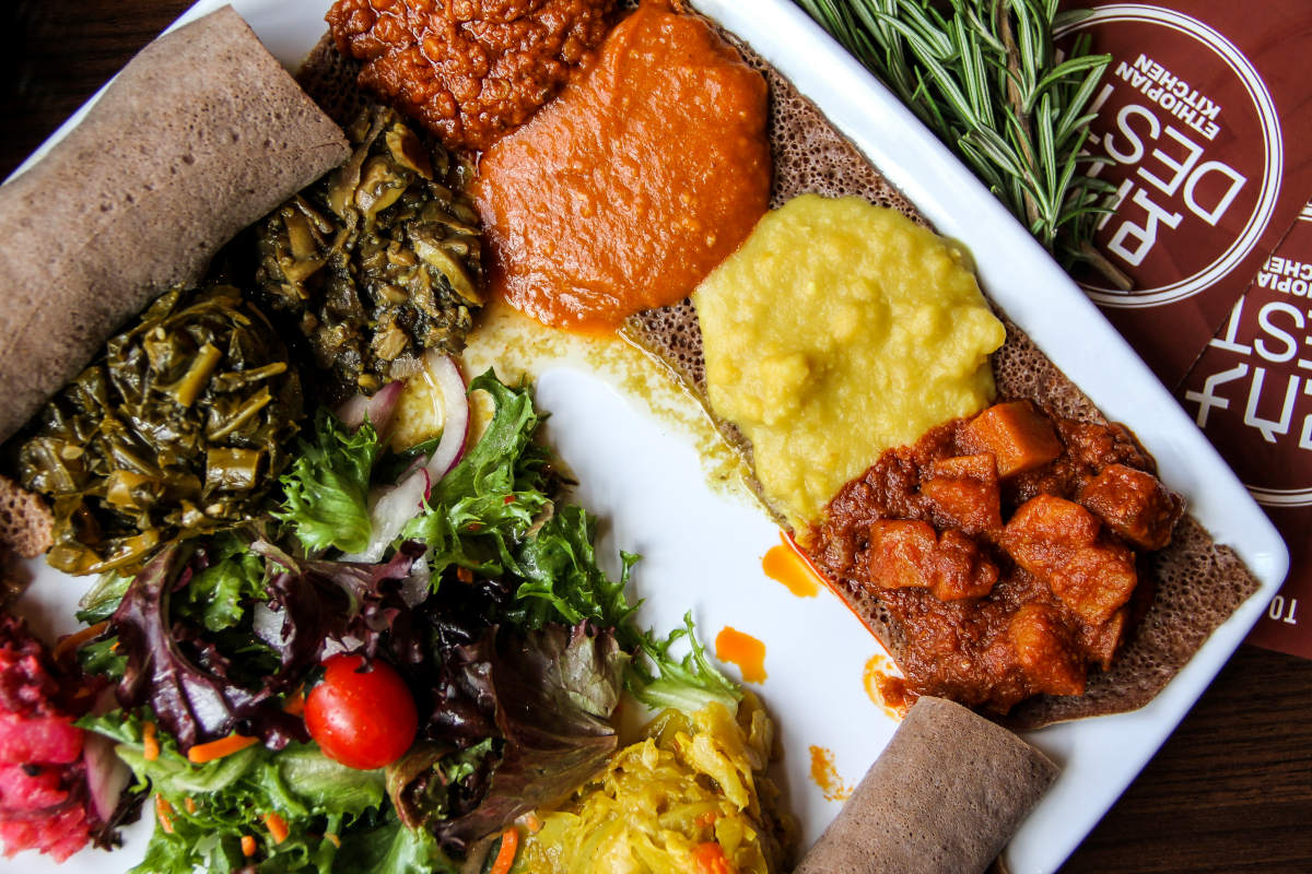 vegan platter